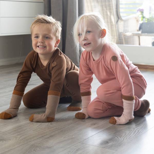 Hovedbilde Bruse Ullsokker, 3pk Edland, Browns