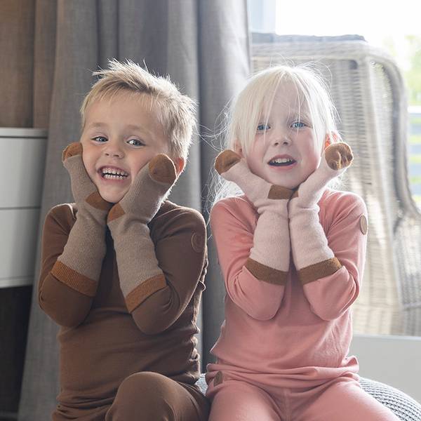 Hovedbilde Bruse Ullsokker, 3pk Edland, Pinks
